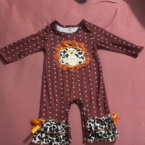 Thanksgiving Turkey Romper